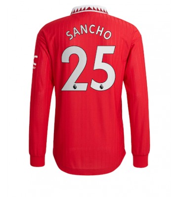 Manchester United Jadon Sancho #25 Hemmatröja 2022-23 Långa ärmar